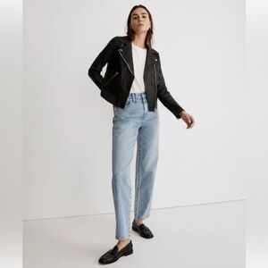 MADEWELL Washed Leather Jacket